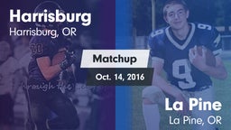 Matchup: Harrisburg vs. La Pine  2016