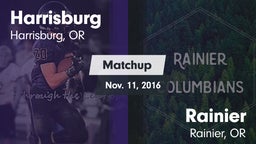 Matchup: Harrisburg vs. Rainier  2016