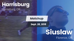 Matchup: Harrisburg vs. Siuslaw  2018