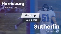 Matchup: Harrisburg vs. Sutherlin  2018