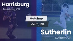 Matchup: Harrisburg vs. Sutherlin  2019