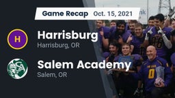 Recap: Harrisburg  vs. Salem Academy  2021