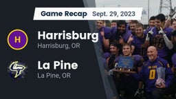 Recap: Harrisburg  vs. La Pine  2023