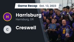 Recap: Harrisburg  vs. Creswell 2023