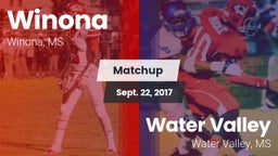 Matchup: Winona vs. Water Valley  2017