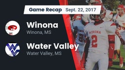 Recap: Winona  vs. Water Valley  2017
