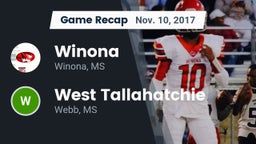 Recap: Winona  vs. West Tallahatchie  2017