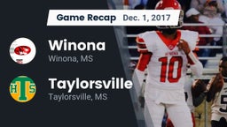 Recap: Winona  vs. Taylorsville  2017