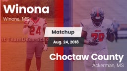 Matchup: Winona vs. Choctaw County  2018