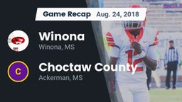 Recap: Winona  vs. Choctaw County  2018