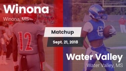 Matchup: Winona vs. Water Valley  2018