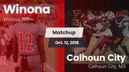 Matchup: Winona vs. Calhoun City  2018