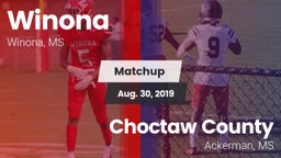 Matchup: Winona vs. Choctaw County  2019