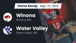 Recap: Winona  vs. Water Valley  2019