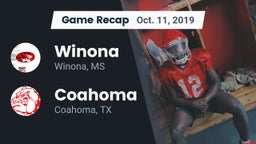 Recap: Winona  vs. Coahoma  2019
