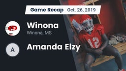 Recap: Winona  vs. Amanda Elzy 2019