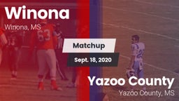Matchup: Winona vs. Yazoo County  2020