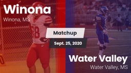 Matchup: Winona vs. Water Valley  2020