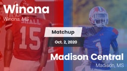 Matchup: Winona vs. Madison Central  2020