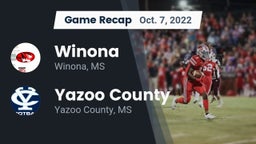 Recap: Winona  vs. Yazoo County  2022