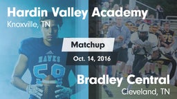 Matchup: Hardin Valley Academ vs. Bradley Central  2016