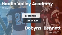 Matchup: Hardin Valley vs. Dobyns-Bennett  2017