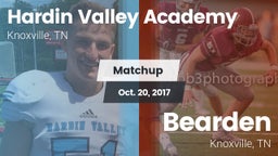 Matchup: Hardin Valley vs. Bearden  2017