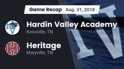 Recap: Hardin Valley Academy vs. Heritage  2018