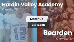 Matchup: Hardin Valley vs. Bearden  2018