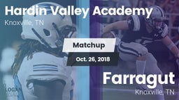Matchup: Hardin Valley vs. Farragut  2018