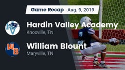 Recap: Hardin Valley Academy vs. William Blount  2019
