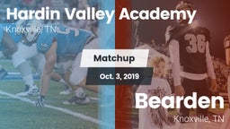 Matchup: Hardin Valley vs. Bearden  2019