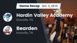 Recap: Hardin Valley Academy vs. Bearden  2019