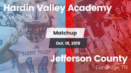 Matchup: Hardin Valley vs. Jefferson County  2019