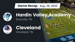 Recap: Hardin Valley Academy vs. Cleveland  2020