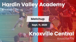 Matchup: Hardin Valley vs. Knoxville Central  2020