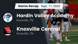 Recap: Hardin Valley Academy vs. Knoxville Central  2020