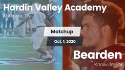 Matchup: Hardin Valley vs. Bearden  2020