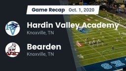 Recap: Hardin Valley Academy vs. Bearden  2020