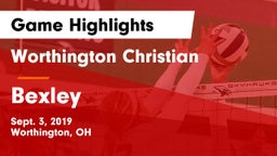 Worthington Christian  vs Bexley  Game Highlights - Sept. 3, 2019