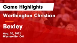 Worthington Christian  vs Bexley  Game Highlights - Aug. 30, 2022