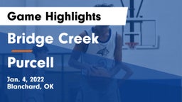 Bridge Creek  vs Purcell  Game Highlights - Jan. 4, 2022