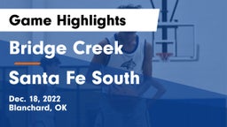 Bridge Creek  vs Santa Fe South  Game Highlights - Dec. 18, 2022