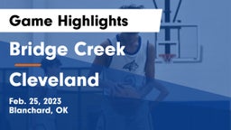 Bridge Creek  vs Cleveland  Game Highlights - Feb. 25, 2023