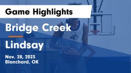 Bridge Creek  vs Lindsay  Game Highlights - Nov. 28, 2023