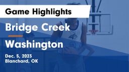 Bridge Creek  vs Washington  Game Highlights - Dec. 5, 2023