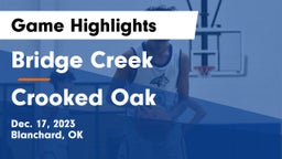 Bridge Creek  vs Crooked Oak  Game Highlights - Dec. 17, 2023