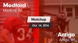 Matchup: Medford vs. Antigo  2016