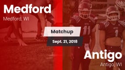 Matchup: Medford vs. Antigo  2018