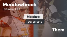 Matchup: Meadowbrook vs. Them 2016